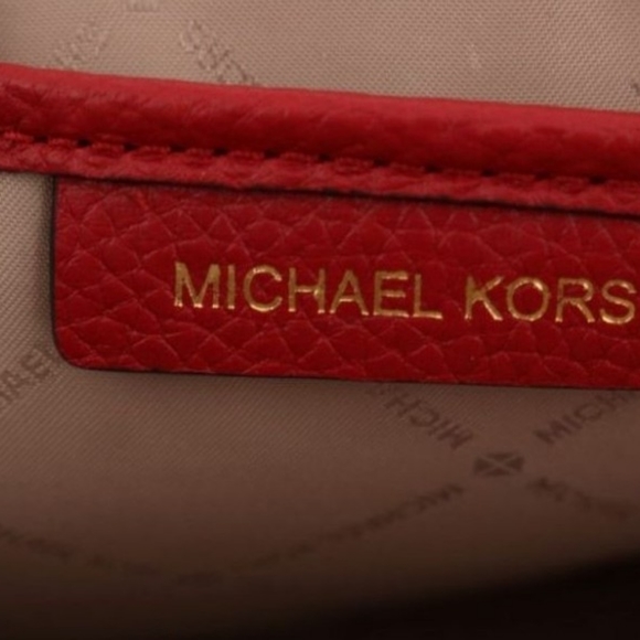 ✨ HP✨ Michael Kors ABBEY *Med* Leather Backpack - Picture 11 of 15